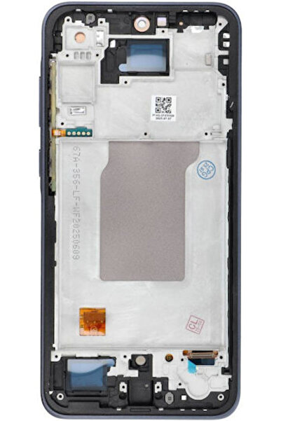 OEM Οθόνη με μηχανισμό αφής και πλαίσιο για SAMSUNG A35 (Μαύρο)