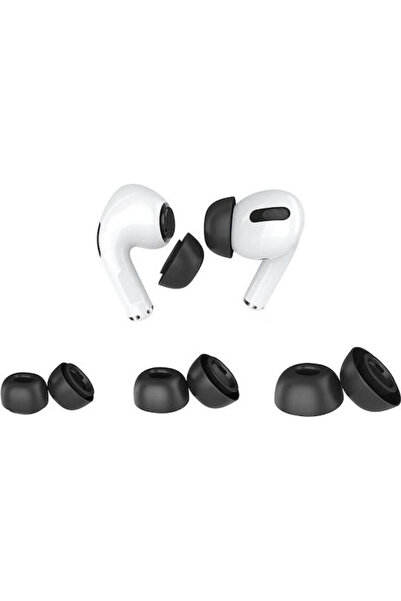 AhaStyle WG86-K Καλύμματα σιλικόνης σε μαύρο χρώμα για Apple AirPods Pro