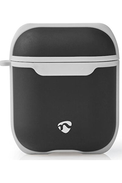 Nedis Θήκη σιλικόνης S Case σε γκρι χρώμα για Apple AirPods 1 / AirPods 2