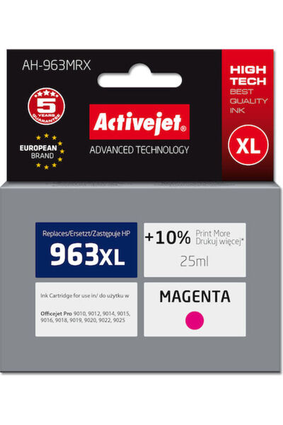 Other Συμβατό μελάνι για εκτυπωτές inkjet Active Jet HP 963XL 3JA28AE 1760 Σε...
