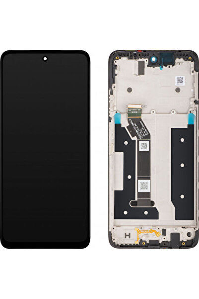 Motorola Πακέτο Επισκευής Οθόνης με Μηχανισμό Αφής και Πλαίσιο για G35 (Μαύρο...
