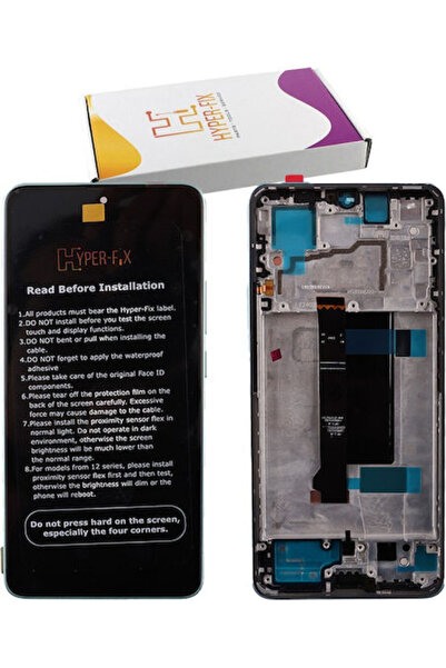 Hyper Οθόνη με μηχανισμό αφής και πλαίσιο για Xiaomi Redmi Note 13 Pro, Poco ...