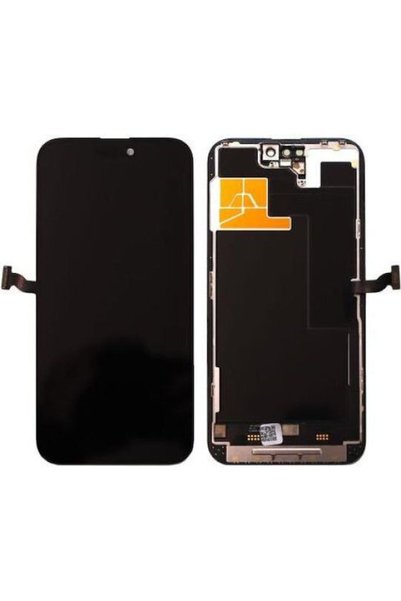 OEM Οθόνη OLED με μηχανισμό αφής για Apple iPhone 14 Pro Max (Μαύρο)