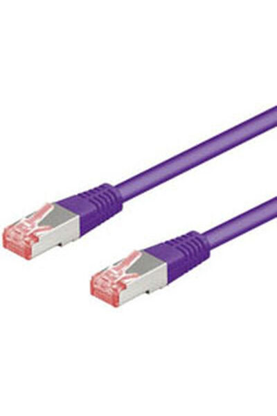 goobay Καλώδιο Ethernet Gigabit S/FTP Κατηγορίας 6, 5μ, Μωβ, Κωδικός: 93543
