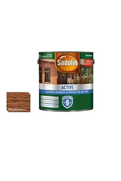 Sadolin Vopsea pentru lemn, lucioasă, pe bază de solvenți, 2.5L, Sadolin, Pal...