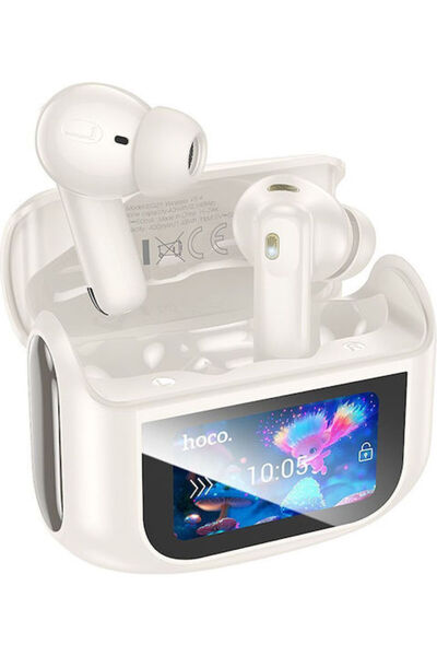 hoco. Hoco EQ21 Ενδοωτικά Ακουστικά Bluetooth Handsfree με Θήκη Φόρτισης Λευκά