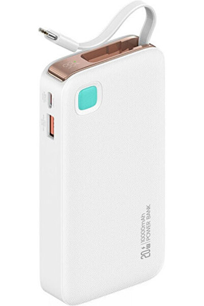 Usams CD224 Power Bank 10000mAh 20W με θύρα USB-A και θύρα USB-C Power Delive...