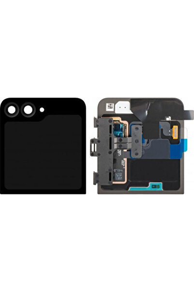 Samsung Οθόνη με μηχανισμό αφής για Galaxy Z Flip7 Fe F761 (Μαύρο) Κωδικός: G...