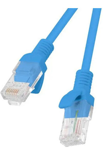 Lanberg Καλώδιο U/UTP Cat.5e Ethernet 1μ Μπλε Κωδικός: PCU5-20CC-0100-B