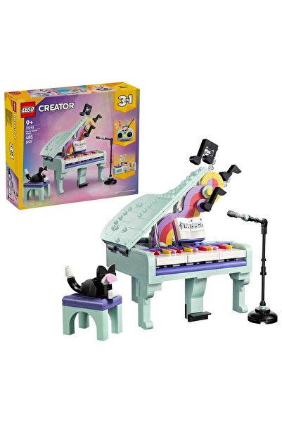 LEGO Creator 3’ü 1 Arada Müzikal Dekor Kedili Piyano 31392 - 9 Yaş ve Üzeri Ç...