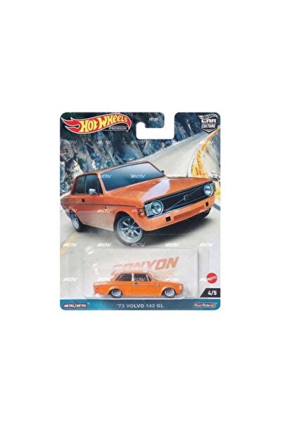 HOT WHEELS Volvo 142 GL Canyon Warriors model de mașină la scară 1:64 de la
