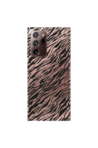 Other Samsung Note 20 Ultra Black zebra Transparent Silicone TPU Θήκη