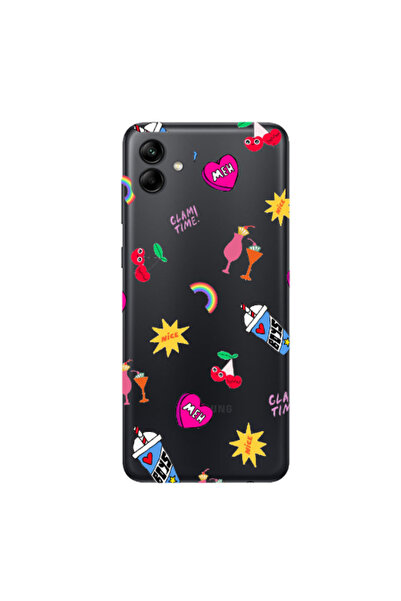 Other Samsung A04 glam time Transparent Silicone TPU Θήκη