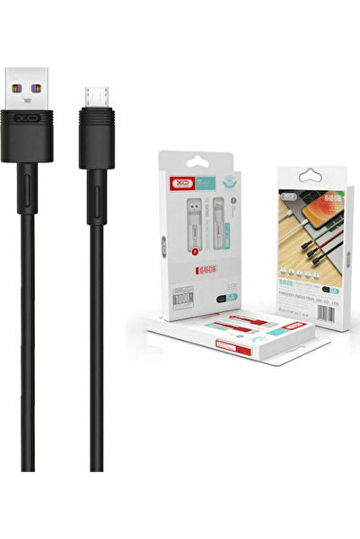 Xo NB166 1μ Κανονικό Καλώδιο USB 2.0 σε micro USB (16.005.0094)