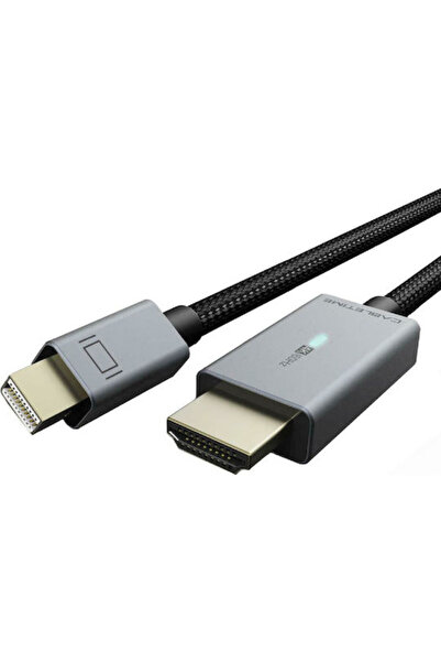 Cabletime Καλώδιο mini DisplayPort αρσενικό - HDMI αρσενικό 1.8μ Μαύρο