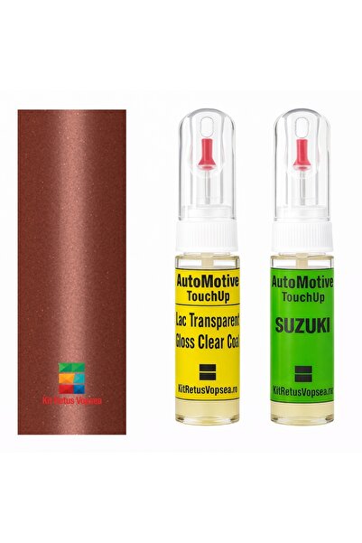 YLKRS AUTOMOTIVE Kit retus vopsea touch-up Suzuki Spacia SUZWAK (Coral Orange...