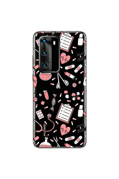 Other Huawei P40 Laboratory Transparent Silicone TPU Θήκη