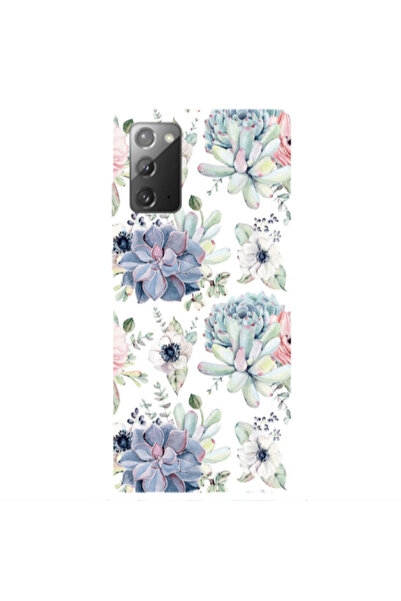Other Samsung Note 20 Flower 56 Transparent Silicone TPU Θήκη