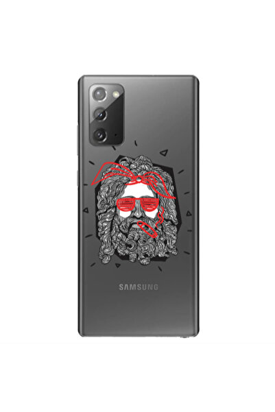 Other Samsung Note 20 Cool glasses Transparent Silicone TPU Θήκη