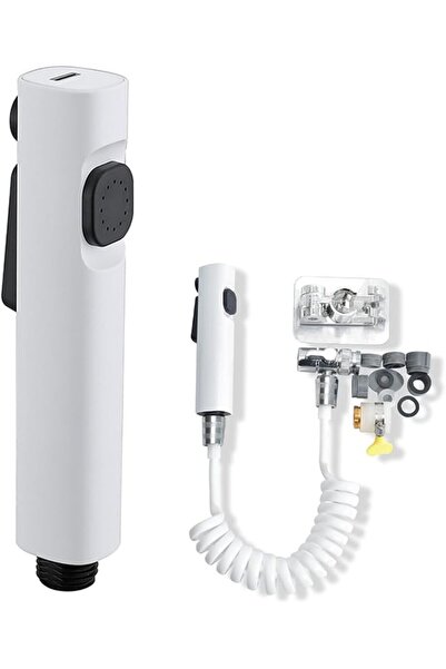 The Bros Travel Shattaf Portable Bidet, Two Spray Modes Shattafa Set with 3-m...