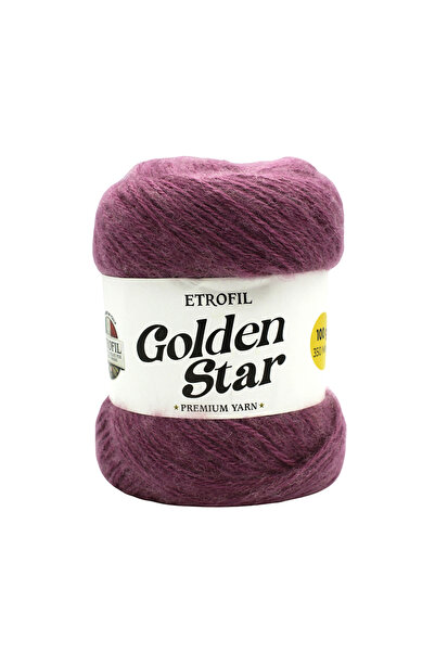Etrofil Ață de tricotat Golden Star Mov deschis 75% Acrilic Premium 25% Lână ...