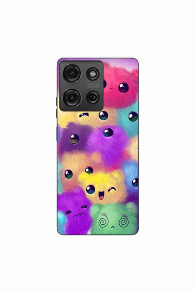 OEM Husa compatibila cu Motorola Moto G75 Silicon Gel Tpu Model Pufosi Colorati