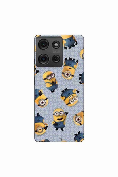 OEM Husa compatibila cu Motorola Moto G75 Silicon Gel Tpu Model Pattern Minioni