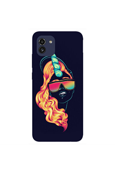 Other Samsung A03 Horn style Transparent Silicone TPU Θήκη