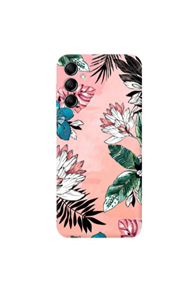 Other Samsung A24 Tropical flowers Transparent Silicone TPU Θήκη