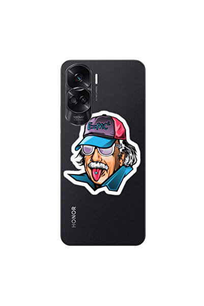 Other Honor 90 Lite 5G Einstein Transparent Silicone TPU Θήκη