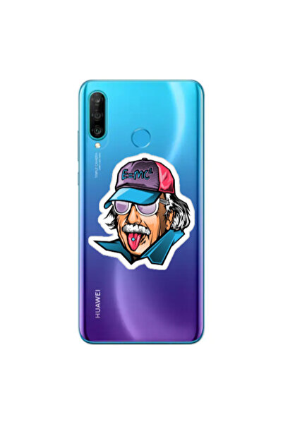 Other Huawei P30 Lite Einstein Transparent Silicone TPU Θήκη