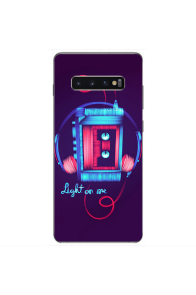 Other Samsung S10 Plus Light on me Transparent Silicone TPU Θήκη