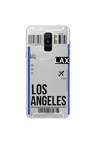 Other Samsung A6 Plus Los angeles Transparent Silicone TPU Θήκη