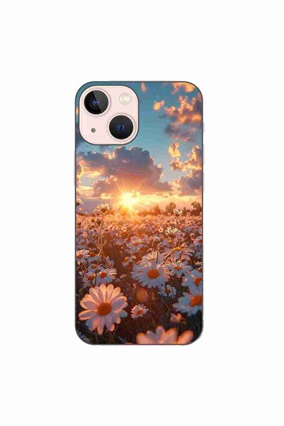 OEM Husa compatibila cu Apple iPhone 13 Mini Silicon Gel Tpu Model Rasarit cu...