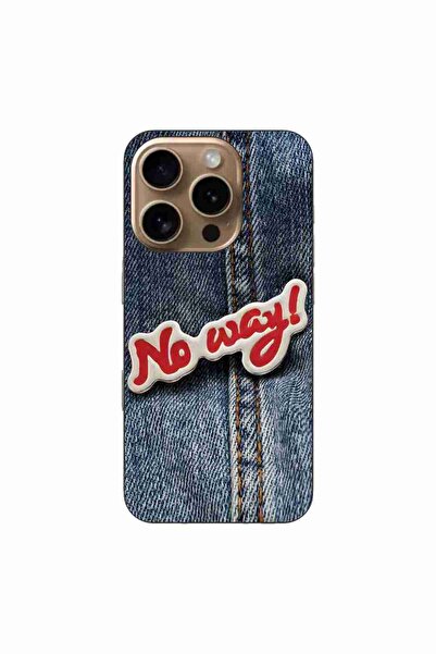 OEM Θήκη συμβατή με Apple iPhone 16 Pro από σιλικόνη gel TPU, μοντέλο No Way ...