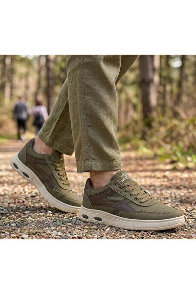 Bukond Daily Comfortable Sole Denim Linen Walking Shoes