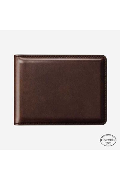 Nomad Δερμάτινο Δίπτυχο Πορτοφόλι Horween - Καφέ - NM500R0UA0