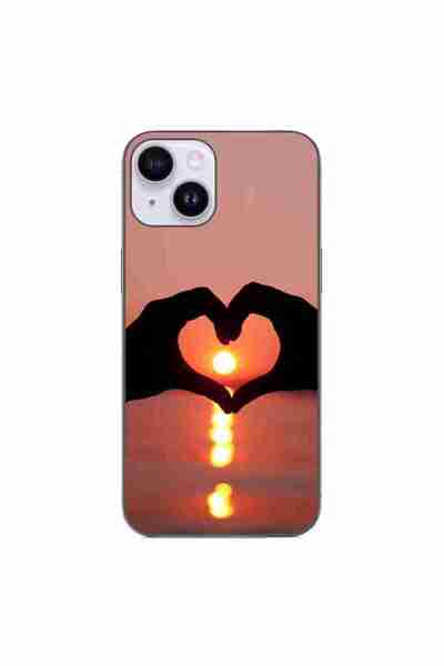 OEM Husa compatibila cu Apple iPhone 15 Silicon Gel Tpu Model Glow of Love