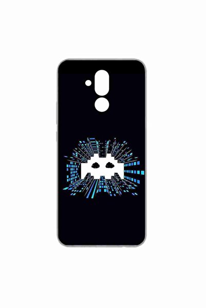 OEM Case compatible with Huawei Mate 20 Lite Silicon Gel Tpu Model Sky Invaders
