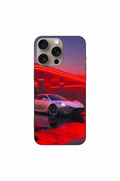 OEM Husa compatibila cu Apple iPhone 16 Pro Max Silicon Gel Tpu Model Future Car