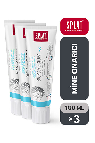 Splat Biocalcium Hassas Dişler İçin Hidroksiapatitli Diş Macunu Mine Onarıcı ...