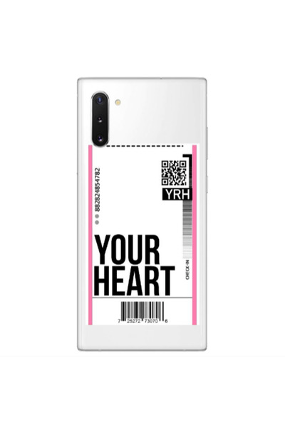 Other Samsung Note 10 Plus Your Heart YRH Transparent Silicone TPU Θήκη