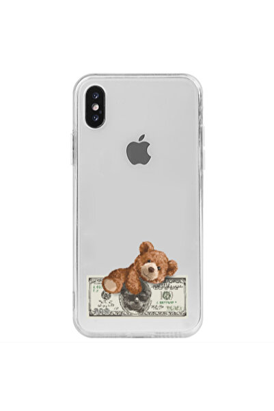 Other Apple iPhone X Money Style Transparent Silicone TPU Θήκη