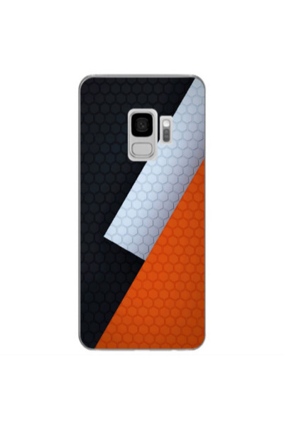 Other Samsung S9 Plus Coated hexagon Transparent Silicone TPU Θήκη