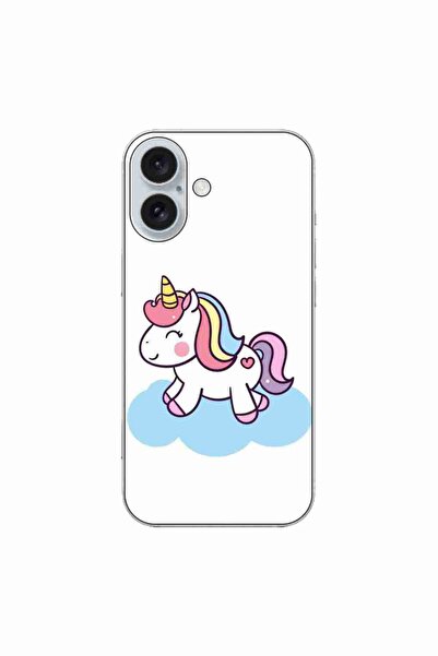 OEM Case compatible with Apple iPhone 16 Silicone Gel Tpu Pattern Baby Pony