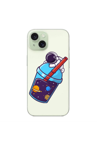 Other Apple iPhone 15 Plus Longing in space Transparent Silicone TPU Θήκη