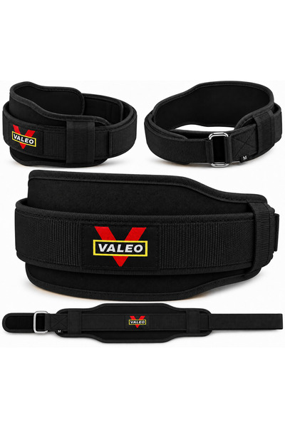 Alcoach 5.5" (m) Double Strength Neoprene Weight Lifting Belt - Adjustable Se...