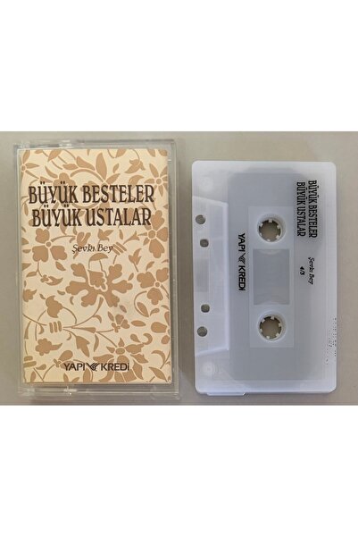 PLAKSAN Great Bestsellers Great Masters Şevki Bey Cassette