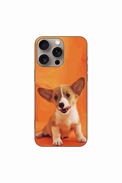 OEM Case compatible with Apple iPhone 16 Pro Max Silicone Gel Tpu Puppy Pattern