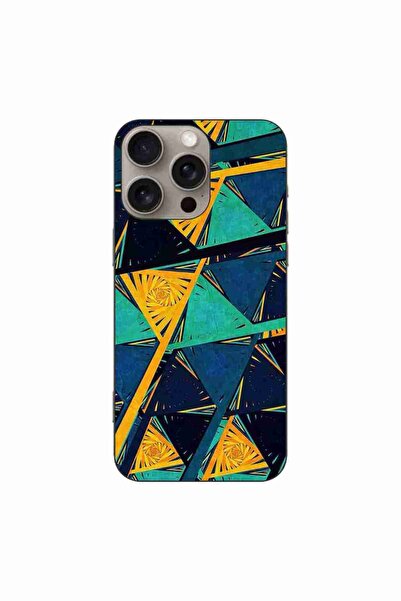 OEM Case compatible with Apple iPhone 16 Pro Max Silicon Gel Tpu Pattern Abst...